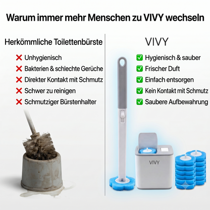 VIVY Einweg-Toilettenbürste™