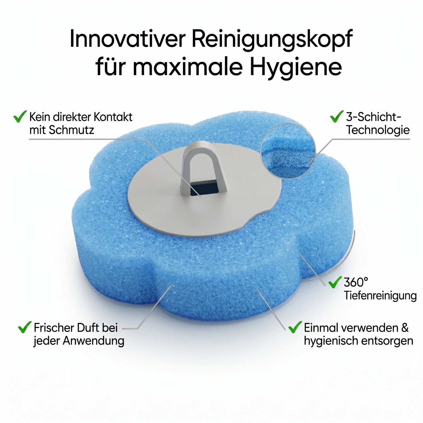 VIVY Einweg-Toilettenbürste™