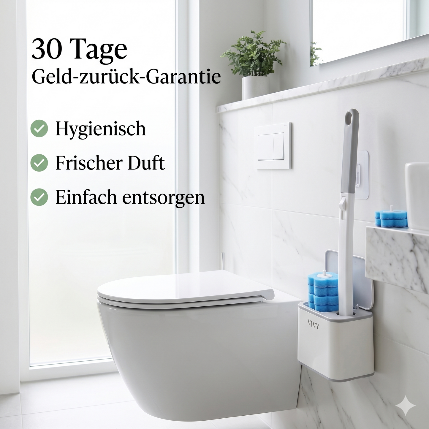 VIVY Einweg-Toilettenbürste™